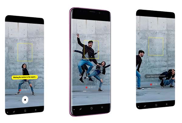 Slow Motion Galaxy S9 y S9+