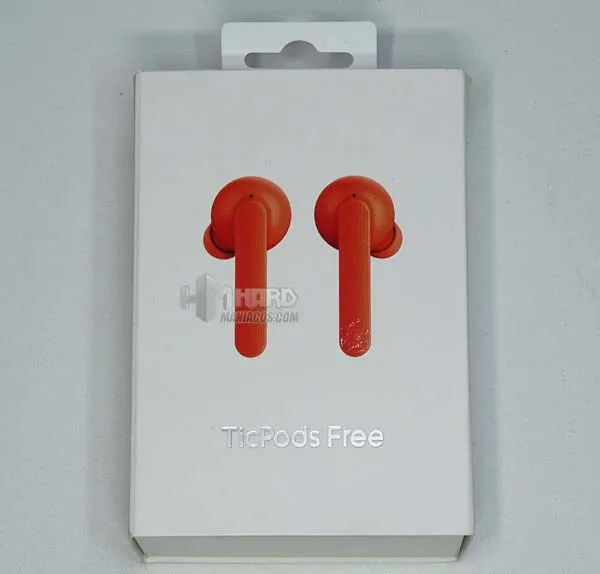 caja auriculares TicPods Free
