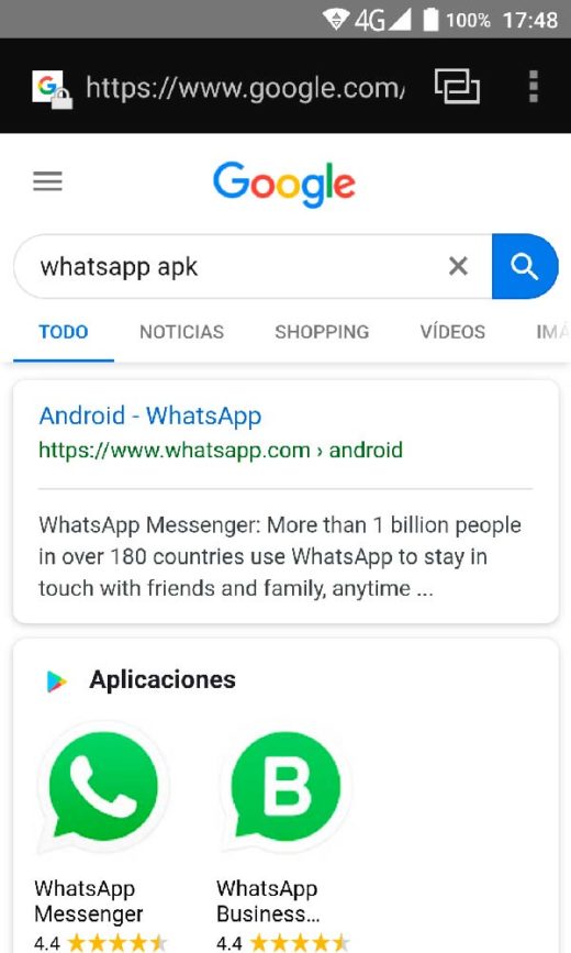 actualizar whatsapp descargar