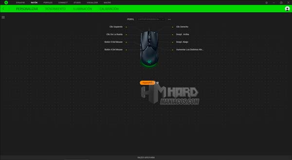 Razer Synapse Hypershift Razer Viper Mini