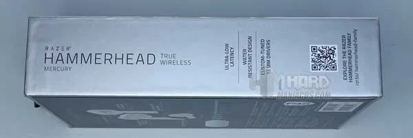 lateral caja Razer Hammerhead True Wireless Earbuds