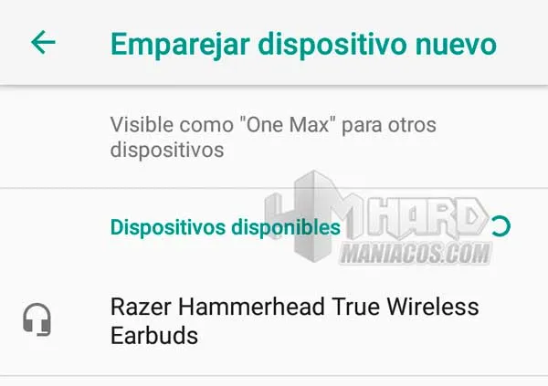 Razer Hammerhead True Wireless Earbuds Mercury conectividad en movil