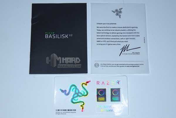 folletos Razer Basilisk V2