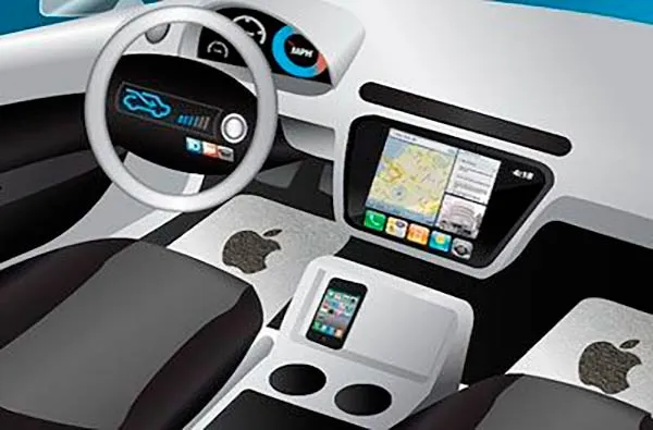 Apple iCar interior