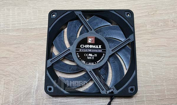 Ventilador NF-A12x25 PWM chromax.black