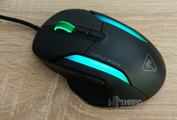 color azul Turquesa DPI raton Turtle Beach Kone II