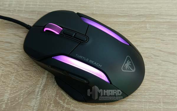 iluminacion morada en Turtle Beach Kone II